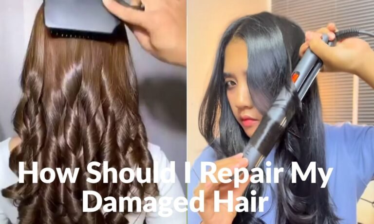 How Should I Repair My Damaged Hair